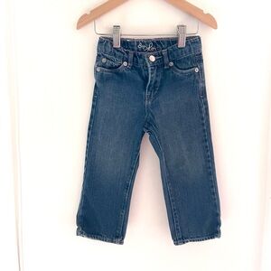 3/$25💥Levi's Toddler Jeans, Pink Stitching & Accents, Straight Leg, Classic Wash